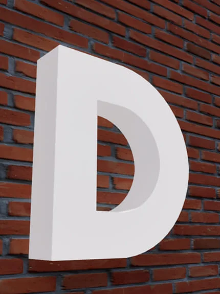 Plexiglass Illuminated Channel Letters